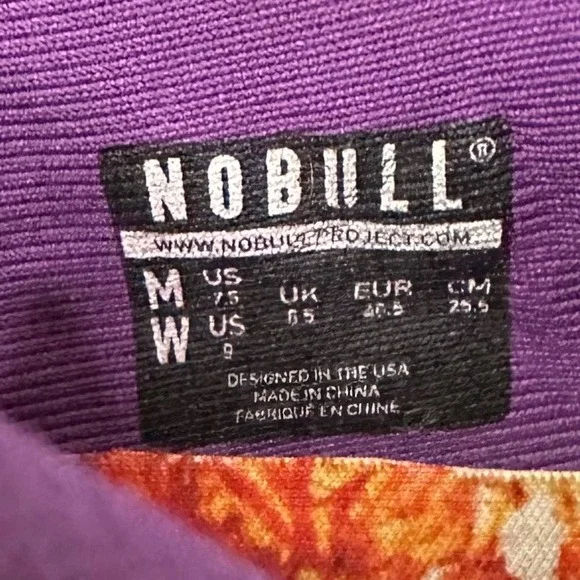 NOBULL Women's Training Shoes Tie Dye Athletic Sneakers US M7.5 W9 - Picture 3 of 3